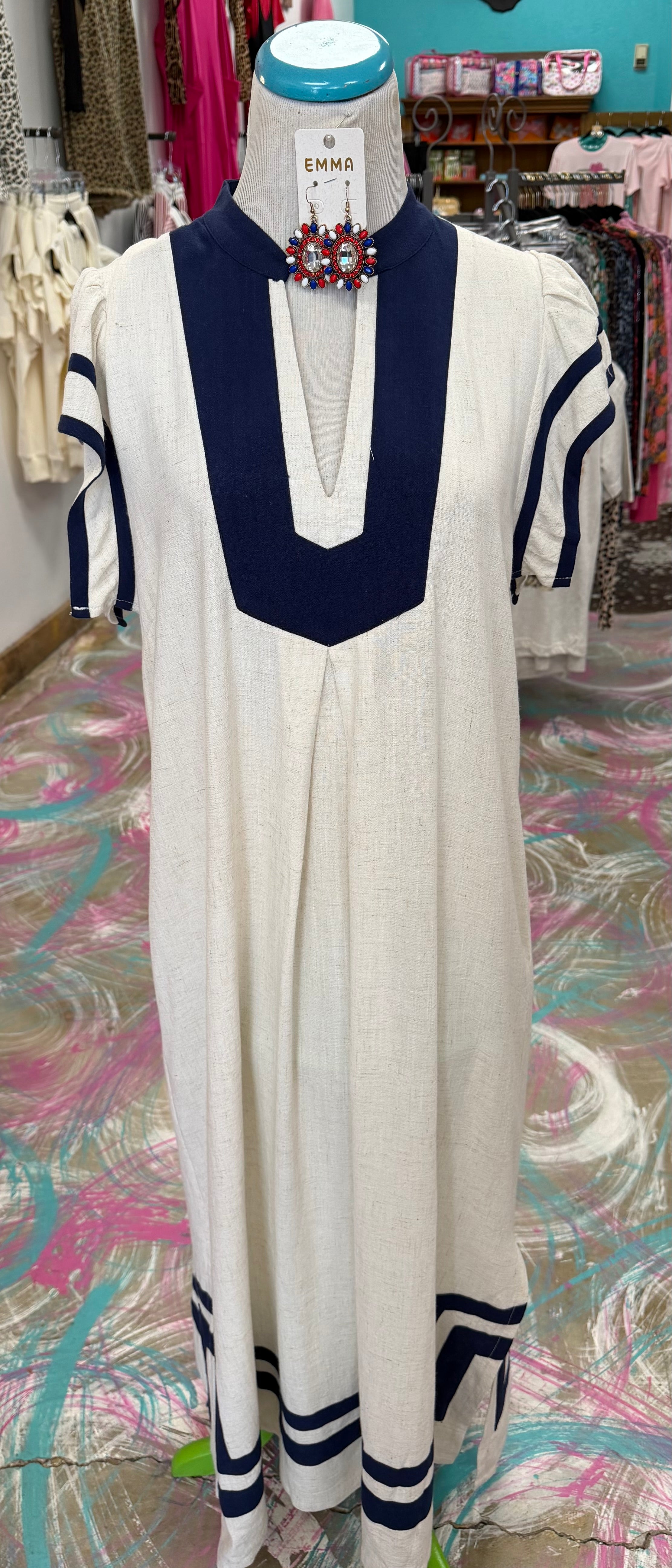 Linen dress