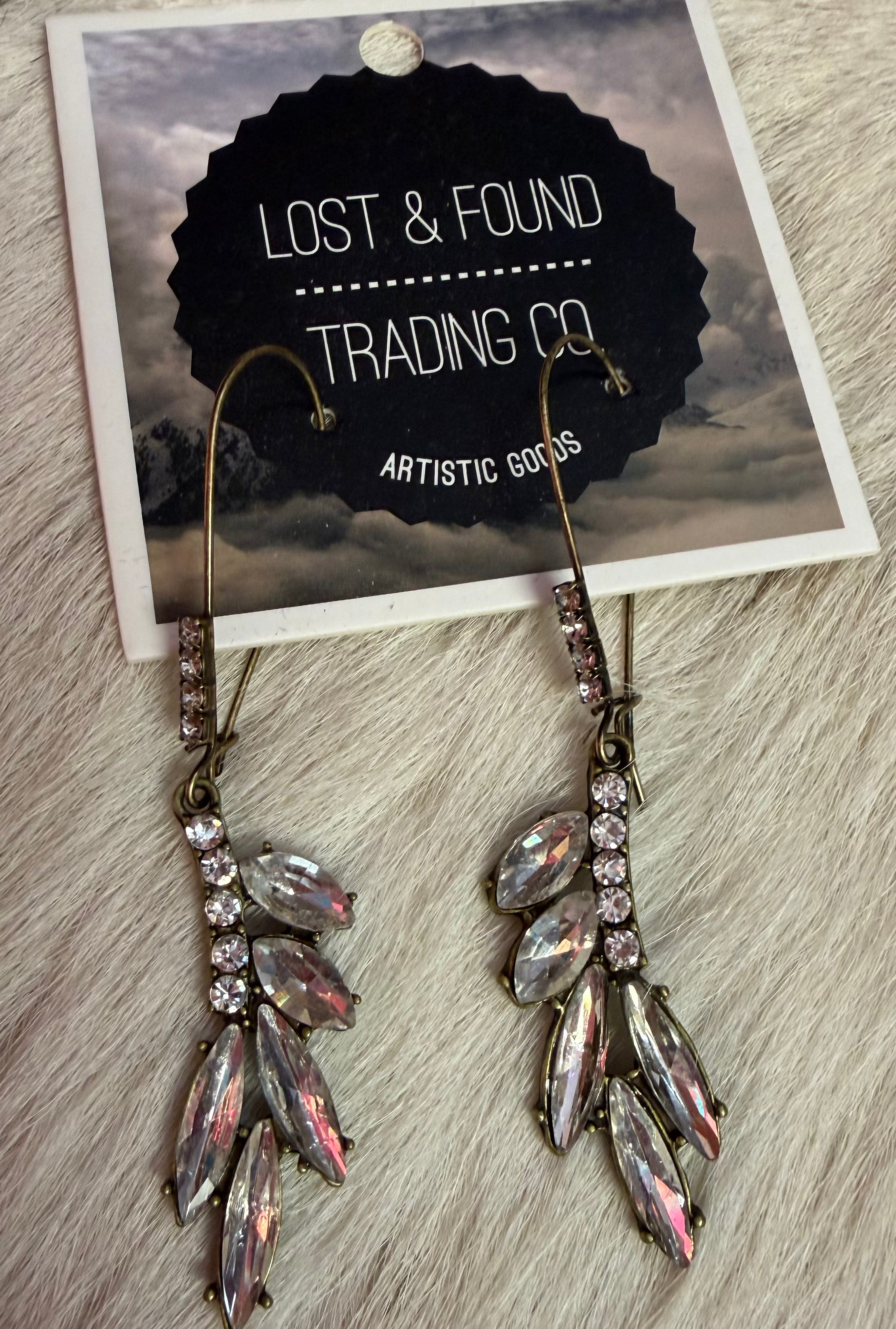 Crystal earrings