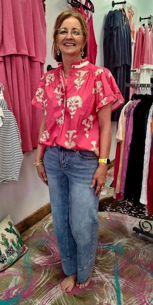 Risen Cropped jeans