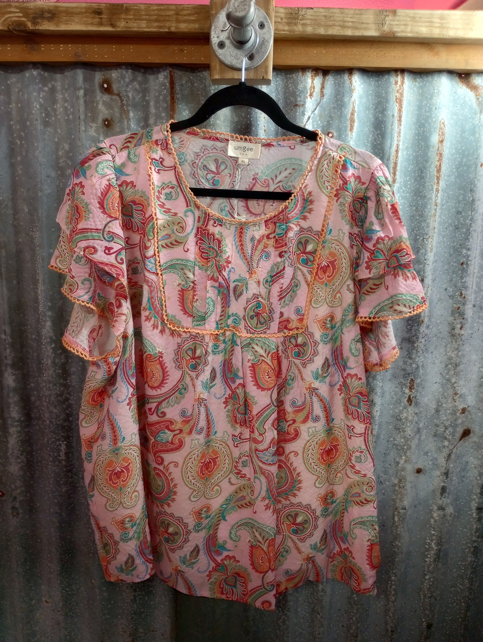 Curvy Pink top