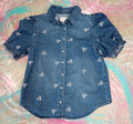 Floral Denim top