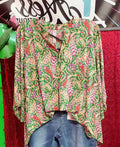 Green Paisley Curvy