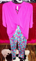 Hot Pink top